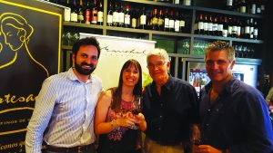 Andrés Marichal, Valentina Gatti, Eduardo Lanza y Jorge Pignataro.