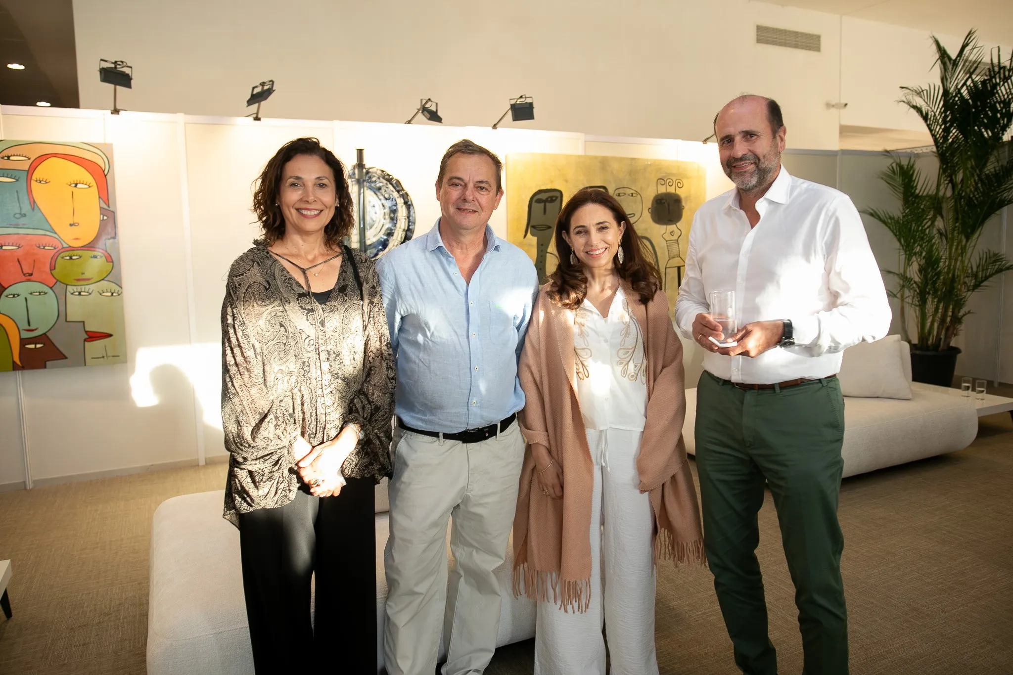Claudia Chiarlea, Salvatore Cirillo, Carina Rama y Gustavo Chiarlea.