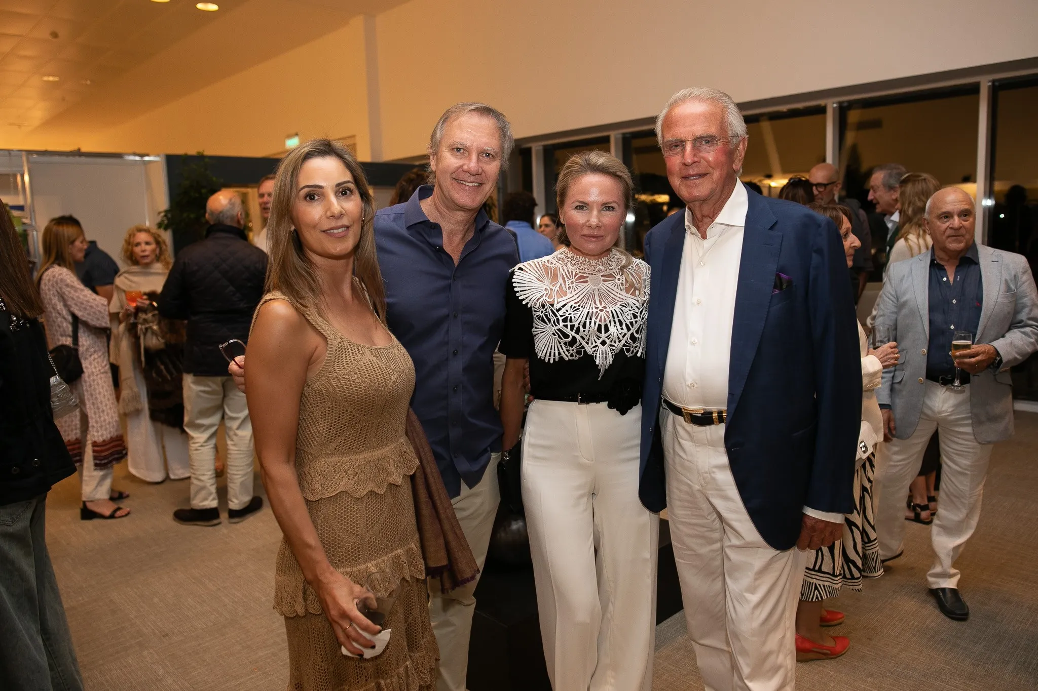 Ivana Mu&ntilde;oz, Horacio Pintos, Natalia y Carl Stockheim.